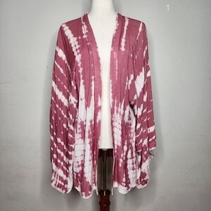 NWT Sim & Sam Tie Dye Kimono Duster Size S/M